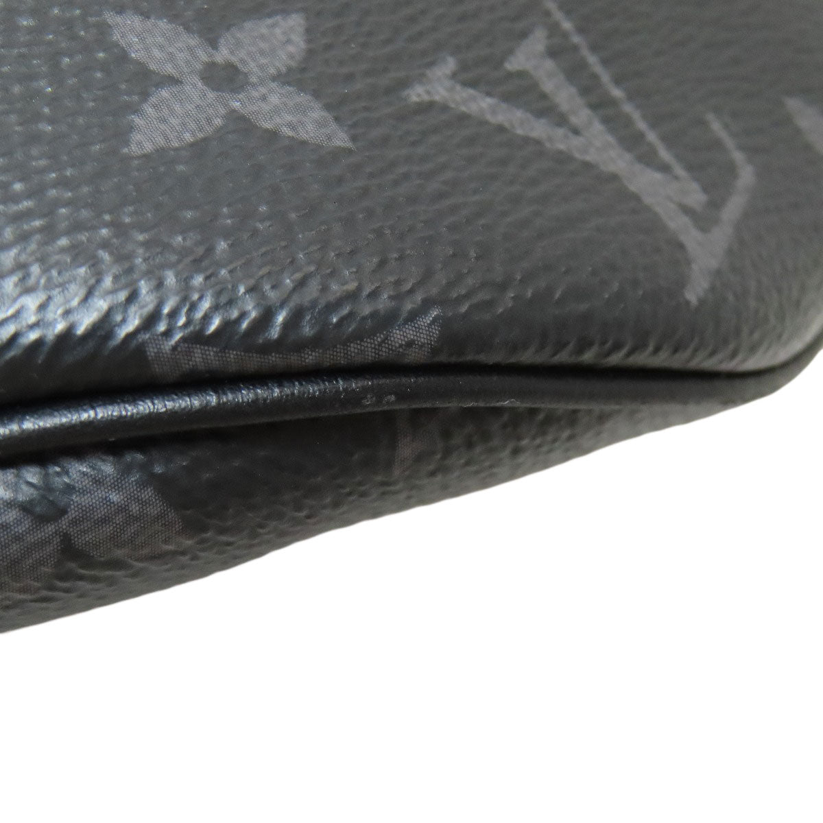 LOUIS VUITTON M46035 Discovery Bum Bag body bag Monogram Eclipse Ladies [Used]