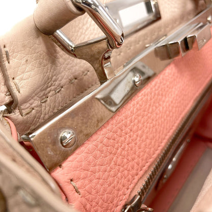 FENDI Peekaboo Celeria 2WAY Handbag Calf Ladies [Used]