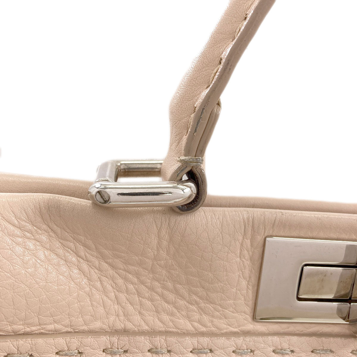 FENDI Peekaboo Celeria 2WAY Handbag Calf Ladies [Used]