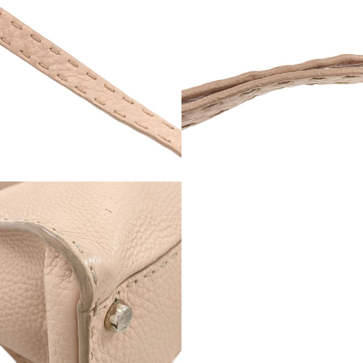 FENDI Peekaboo Celeria 2WAY Handbag Calf Ladies [Used]