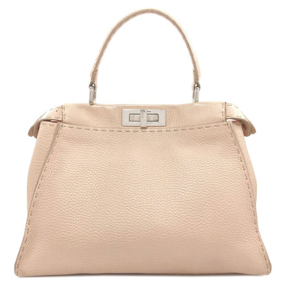 FENDI Peekaboo Celeria 2WAY Handbag Calf Ladies [Used]