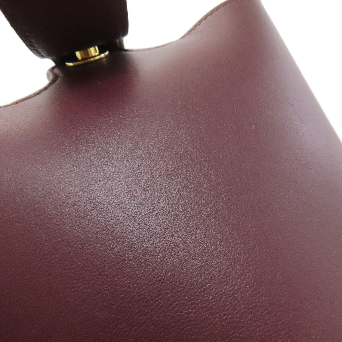 LOEWE Pebble Bucket Bag Mini 2WAY Handbag Calf Ladies [Used]
