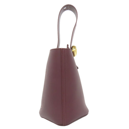 LOEWE Pebble Bucket Bag Mini 2WAY Handbag Calf Ladies [Used]