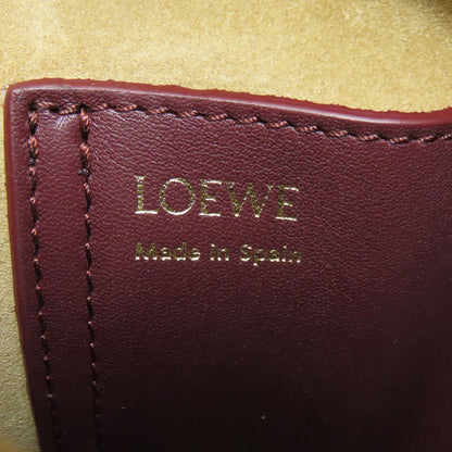 LOEWE Pebble Bucket Bag Mini 2WAY Handbag Calf Ladies [Used]