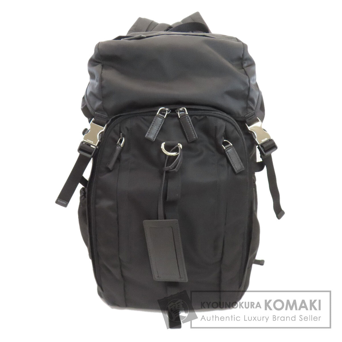 PRADA 2VZ056 Logo Hardware Backpack Â· Daypack Nylon Ladies [Used]