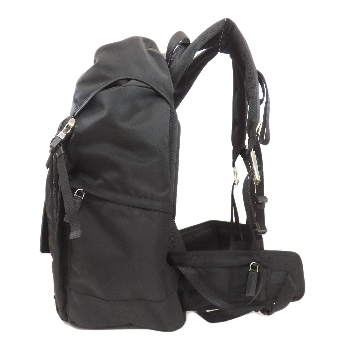 PRADA 2VZ056 Logo Hardware Backpack Â· Daypack Nylon Ladies [Used]