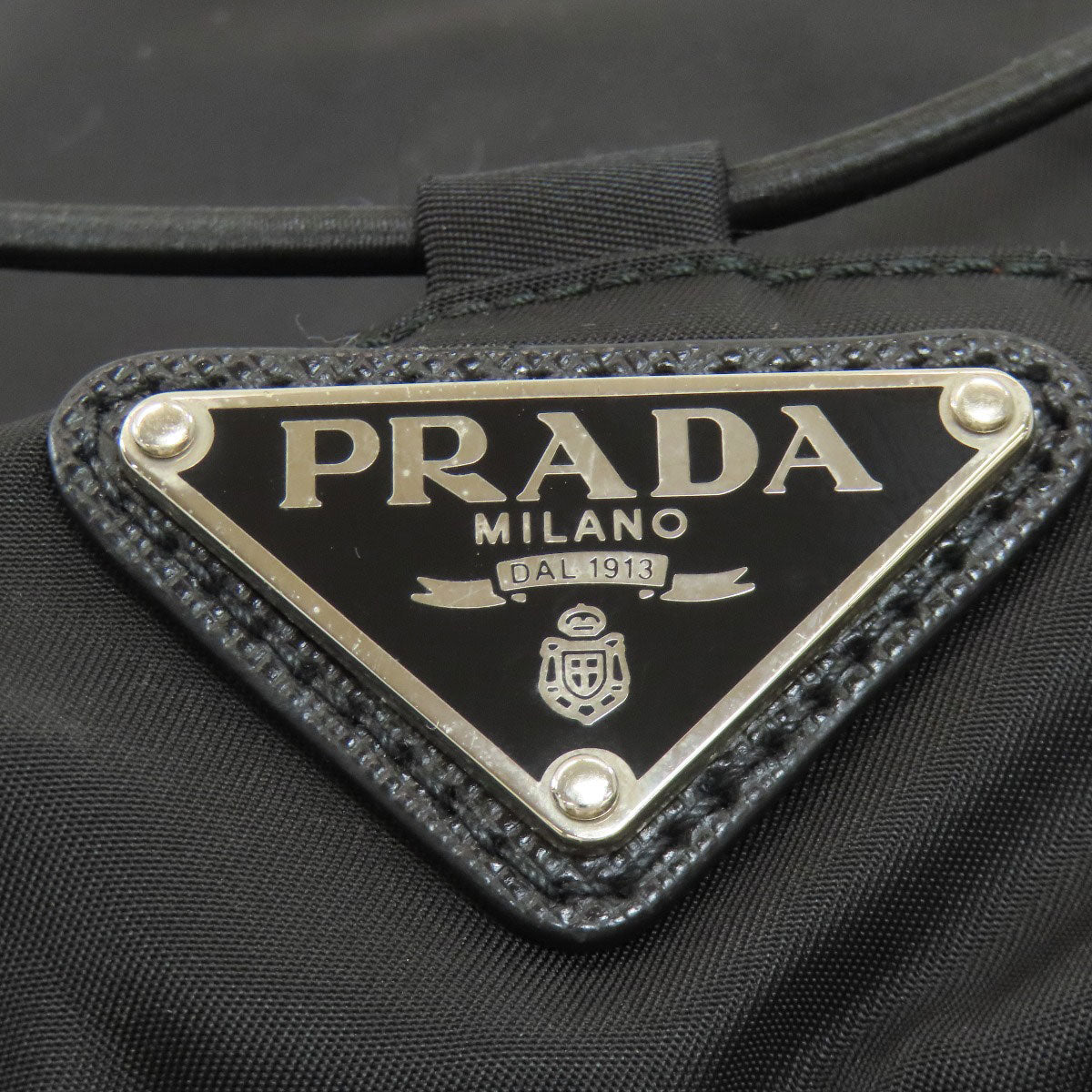 PRADA 2VZ056 Logo Hardware Backpack Â· Daypack Nylon Ladies [Used]