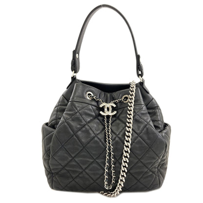 CHANEL Chain bag, Matelasse SilverHardware, 2-way Handbag Lambskin Ladies [Used]