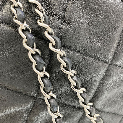 CHANEL Chain bag, Matelasse SilverHardware, 2-way Handbag Lambskin Ladies [Used]