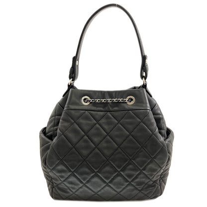 CHANEL Chain bag, Matelasse SilverHardware, 2-way Handbag Lambskin Ladies [Used]