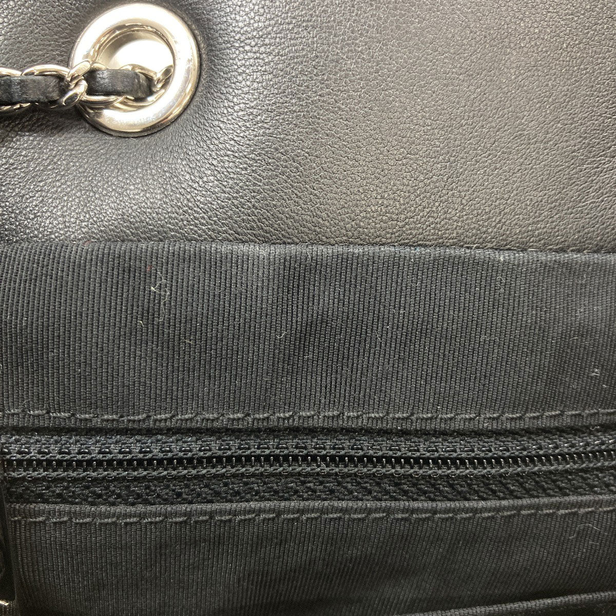 CHANEL Chain bag, Matelasse SilverHardware, 2-way Handbag Lambskin Ladies [Used]