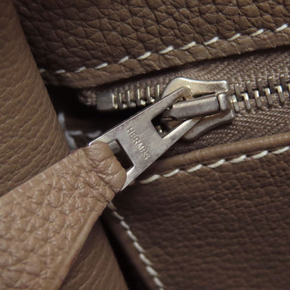 HERMES Kelly 28, internal stitching, Etoupe, SilverHardware Handbag Togo Ladies [Used]
