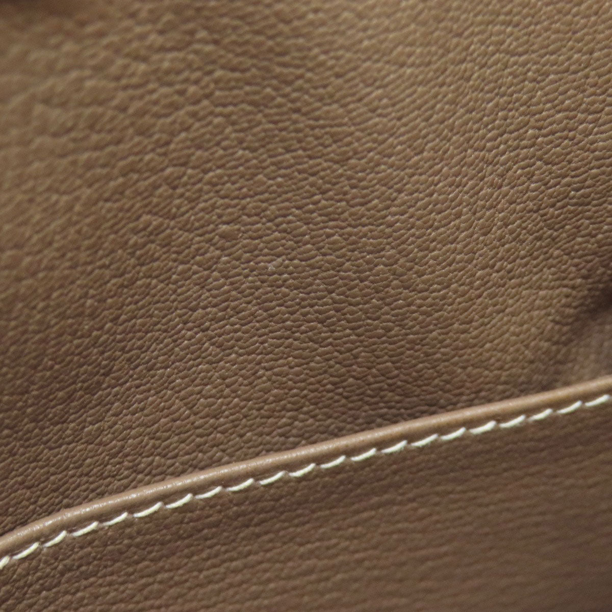 HERMES Kelly 28, internal stitching, Etoupe, SilverHardware Handbag Togo Ladies [Used]