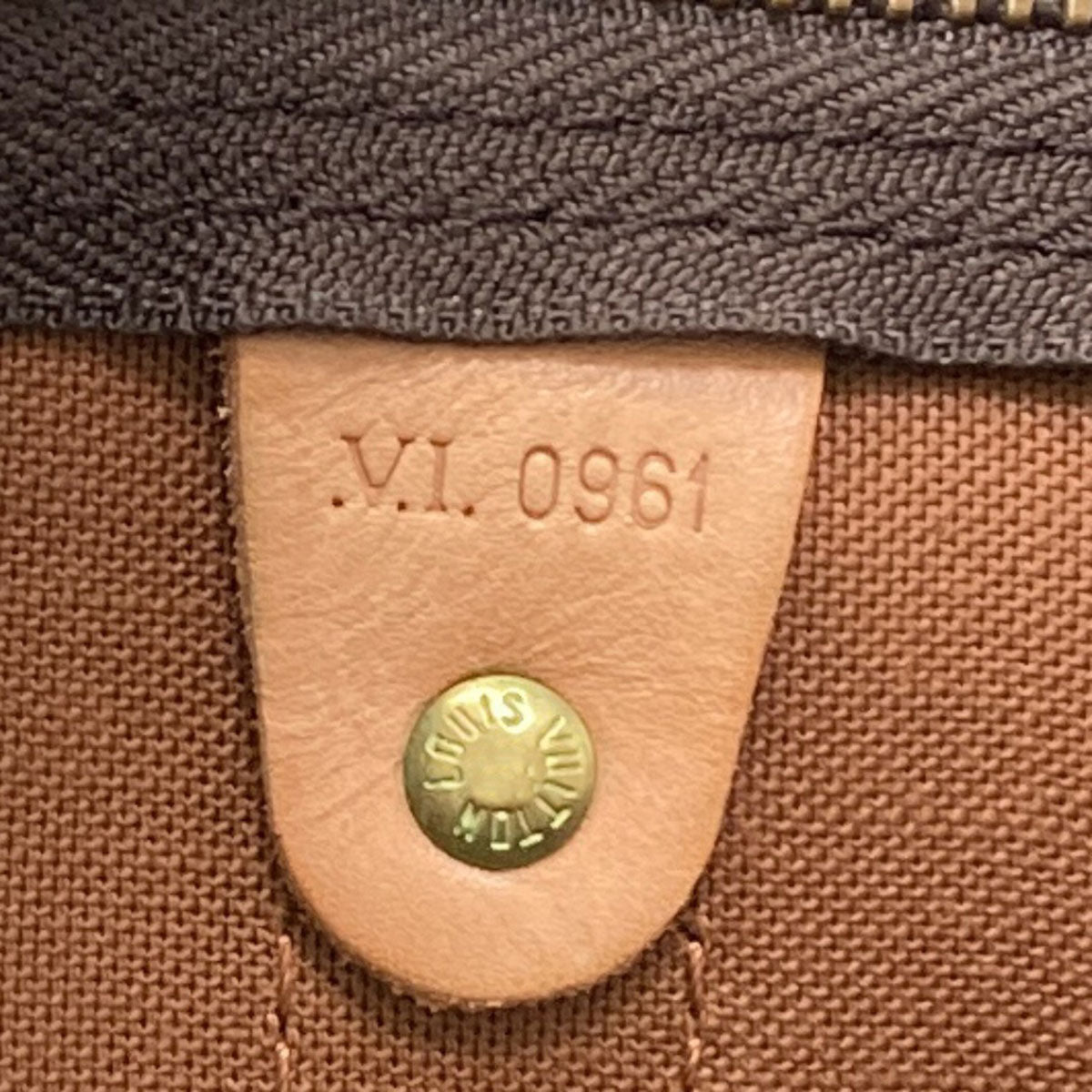 LOUIS VUITTON M41412 Kiepol 60 Bundriere Boston bag Monogram canvas Ladies [Used]