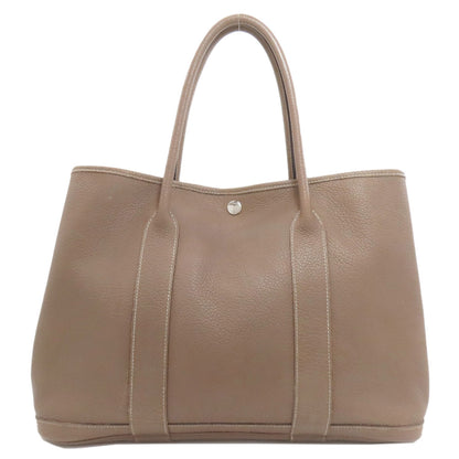 HERMES Garden Party PM Etoupe SilverHardware Tote Bag Negonda Ladies [Used]