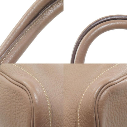 HERMES Garden Party PM Etoupe SilverHardware Tote Bag Negonda Ladies [Used]