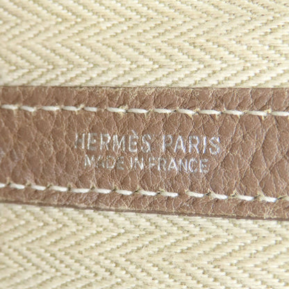 HERMES Garden Party PM Etoupe SilverHardware Tote Bag Negonda Ladies [Used]