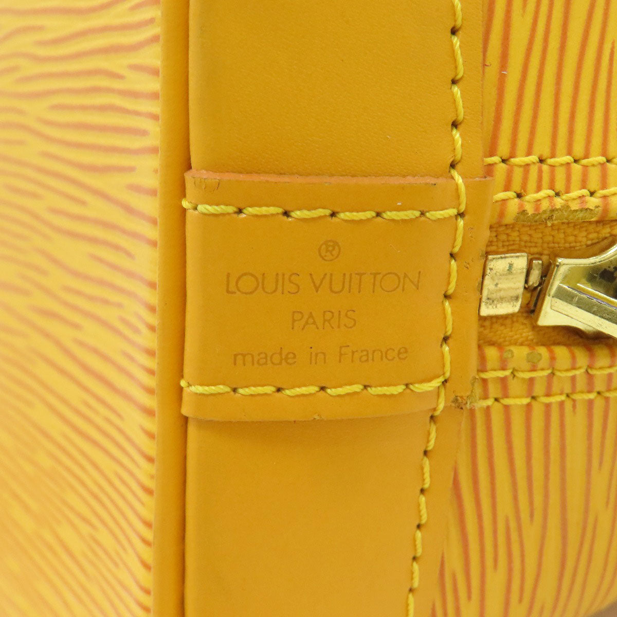 LOUIS VUITTON M52149 Alma Handbag Epi Leather Ladies [Used]