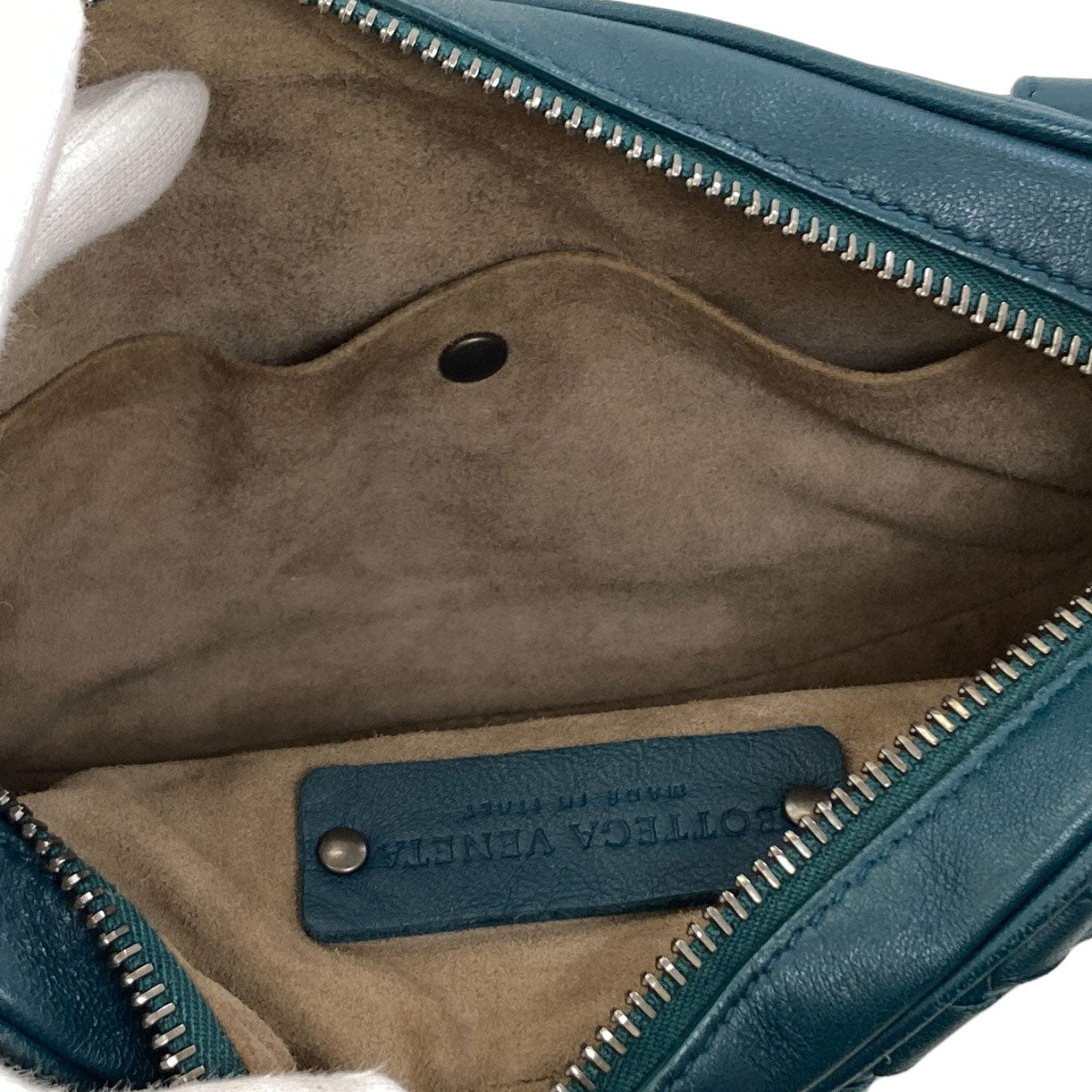 BOTTEGA VENETA Intrecciato Hip bag, waist bag Calf Ladies [Used]