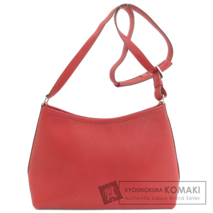 HERMES Berlingo PM Rouge Vif SilverHardware Shoulder Bag Taurillon Clemence Ladies [Used]