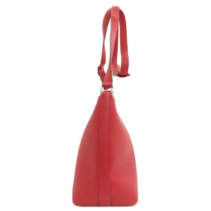 HERMES Berlingo PM Rouge Vif SilverHardware Shoulder Bag Taurillon Clemence Ladies [Used]