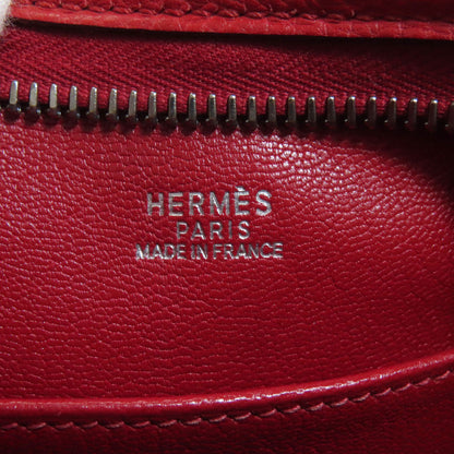 HERMES Berlingo PM Rouge Vif SilverHardware Shoulder Bag Taurillon Clemence Ladies [Used]