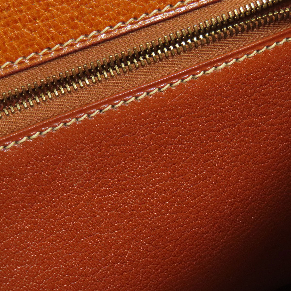 HERMES Kelly 32 inner stitch GoldHardware Handbag Pig Leather Ladies [Used]