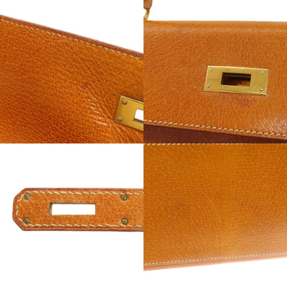 HERMES Kelly 32 inner stitch GoldHardware Handbag Pig Leather Ladies [Used]