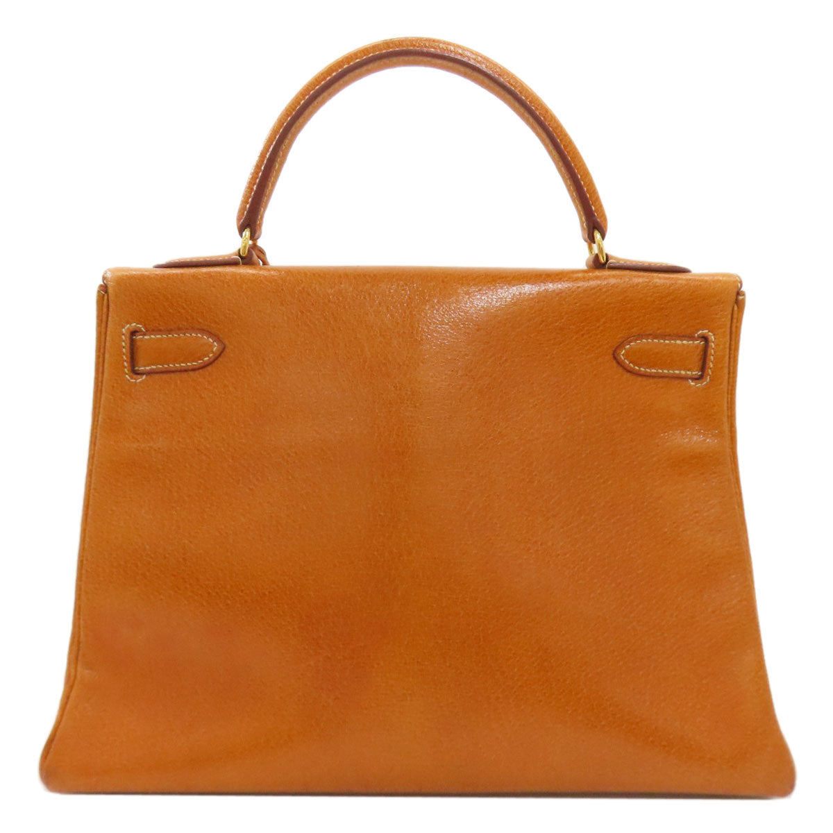 HERMES Kelly 32 inner stitch GoldHardware Handbag Pig Leather Ladies [Used]