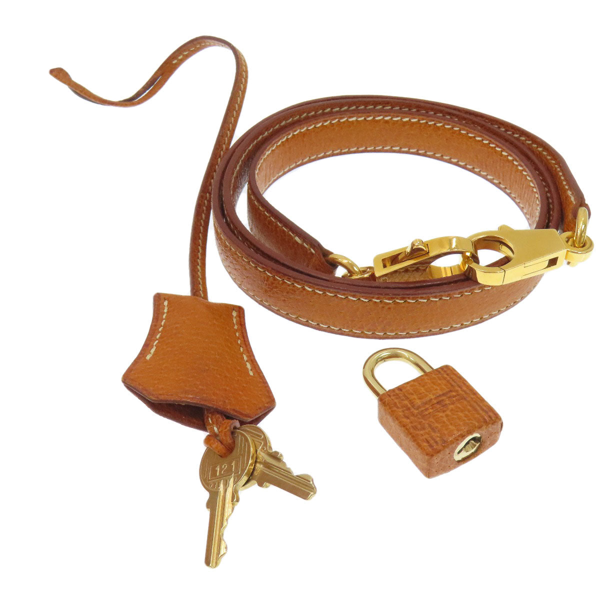 HERMES Kelly 32 inner stitch GoldHardware Handbag Pig Leather Ladies [Used]