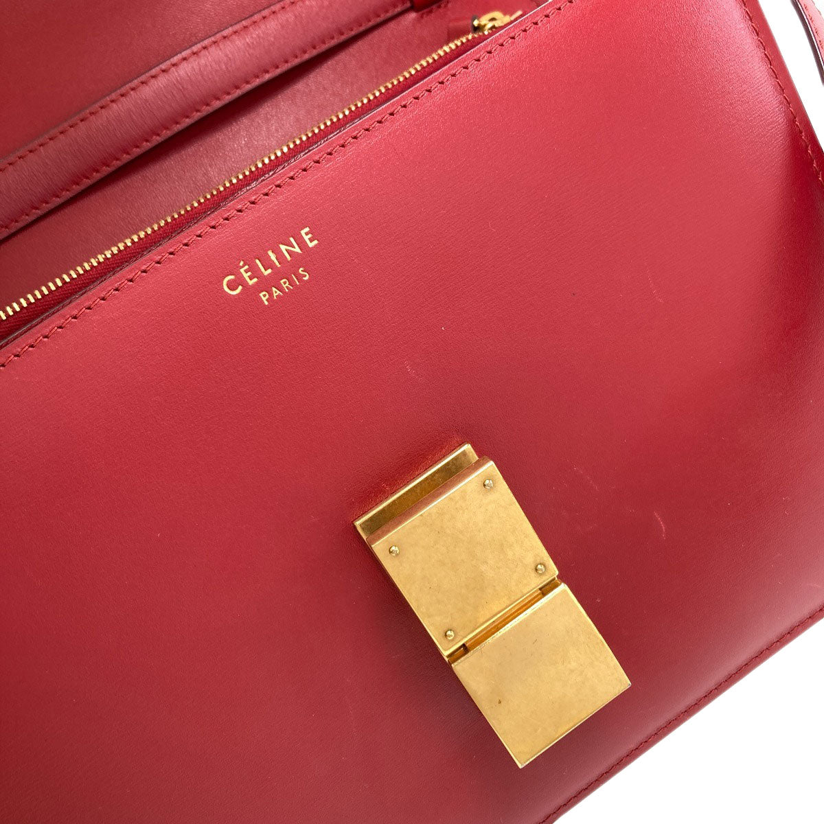 CELINE Classic box Shoulder Bag Calf Ladies [Used]