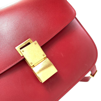 CELINE Classic box Shoulder Bag Calf Ladies [Used]