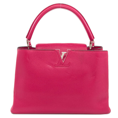 LOUIS VUITTON M94671 CAPCSINE MM Handbag Taurillon ClemenceLeather Ladies [Used]