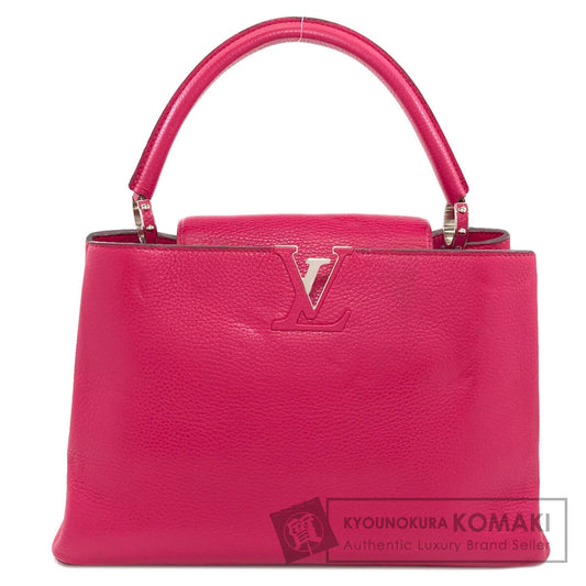 LOUIS VUITTON CAPCSINE MM Handbag Taurillon ClemenceLeather Ladies [Used]