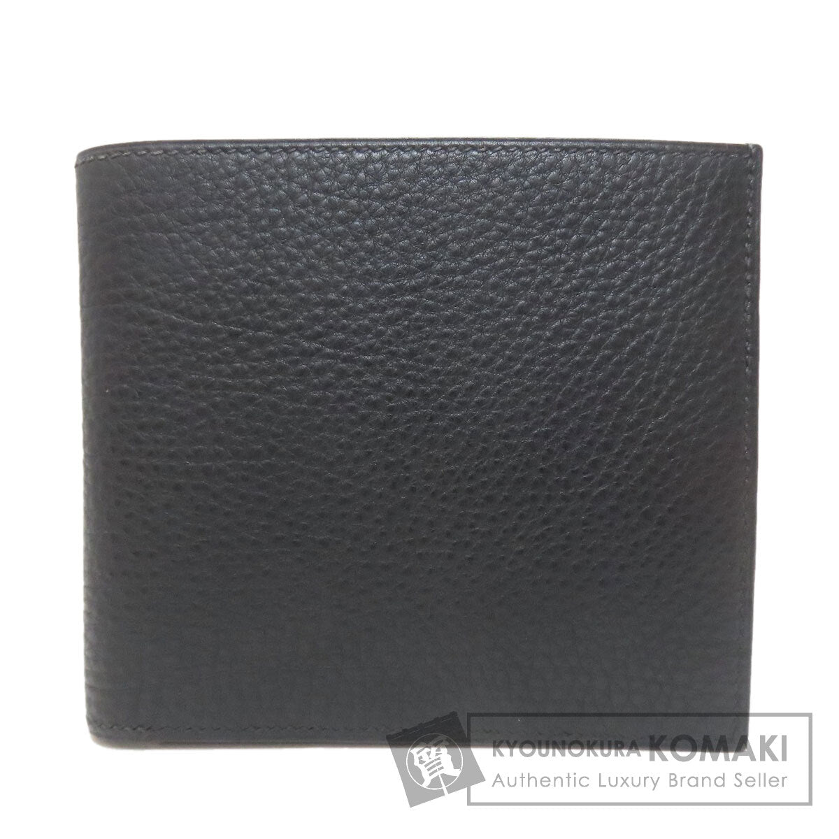 HERMES MC2 Copernicus Bifold Wallet No Coin Pocket Calf Ladies [Used]