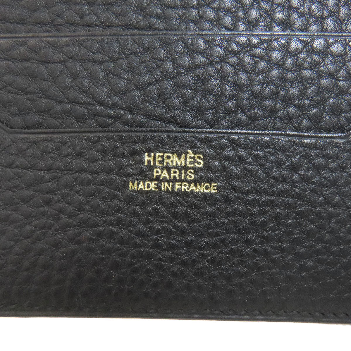 HERMES MC2 Copernicus Bifold Wallet No Coin Pocket Calf Ladies [Used]