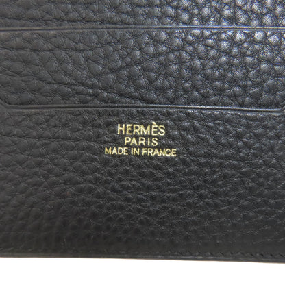 HERMES MC2 Copernicus Bifold Wallet No Coin Pocket Calf Ladies [Used]