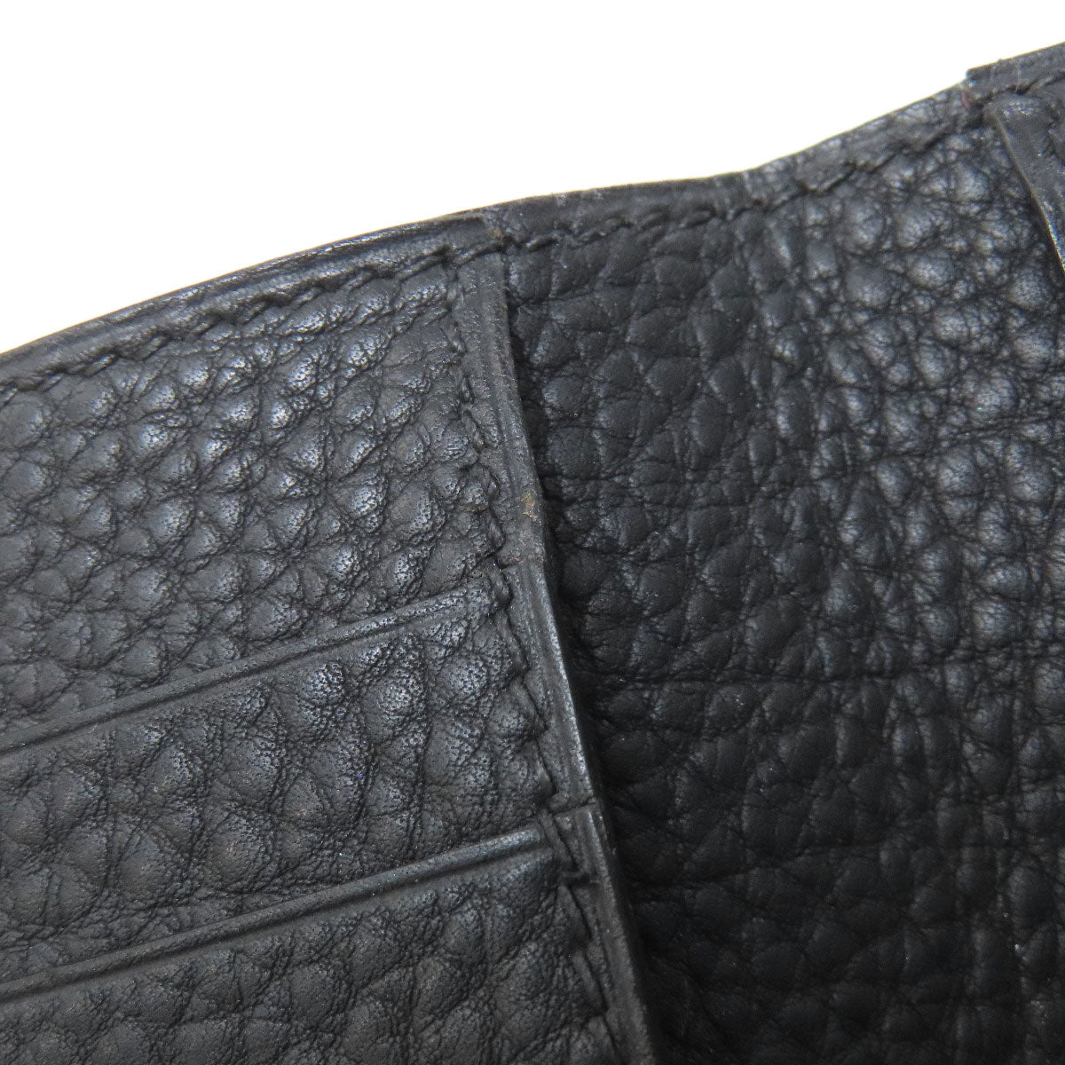 HERMES MC2 Copernicus Bifold Wallet No Coin Pocket Calf Ladies [Used]