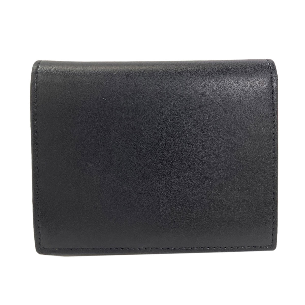 FENDI logo Bifold Wallet with Coin Pocket Leather Ladies [Used]