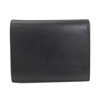 FENDI logo Bifold Wallet with Coin Pocket Leather Ladies [Used]