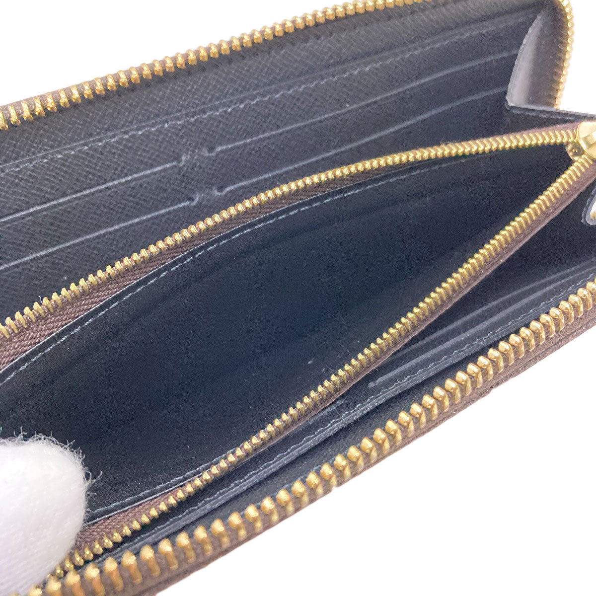 LOUIS VUITTON M82336 Portefeiulle・Clemence Long wallet (with coin pocket) Monogram reverse Ladies [Used]