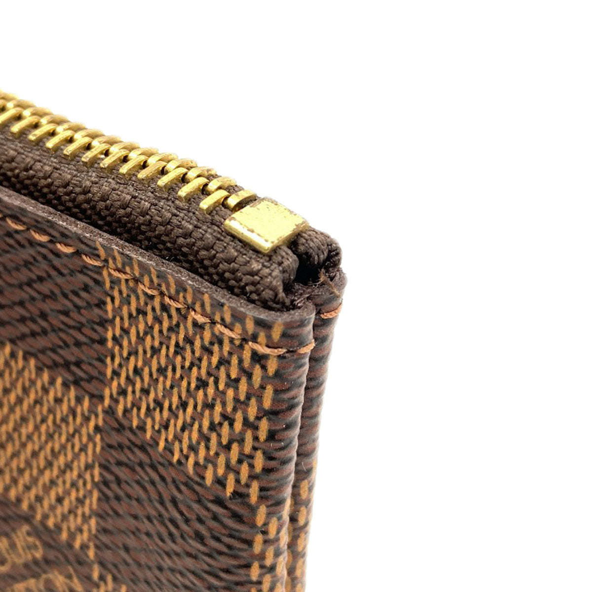 LOUIS VUITTON N62658 Pochette Kle coin purse Damier canvas Ladies [Used]