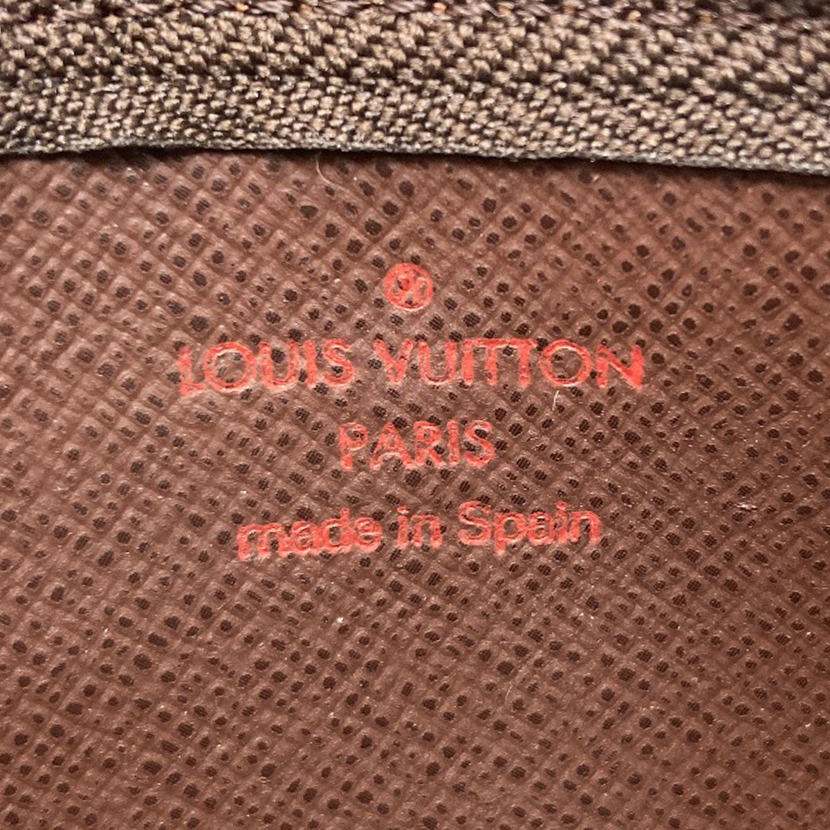 LOUIS VUITTON N62658 Pochette Kle coin purse Damier canvas Ladies [Used]