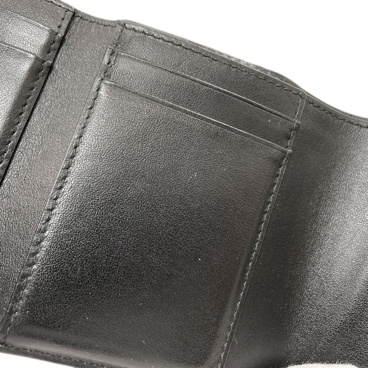MaisonMargiela logo Bifold Wallet with Coin Pocket Enamel Ladies [Used]