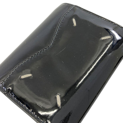 MaisonMargiela logo Bifold Wallet with Coin Pocket Enamel Ladies [Used]