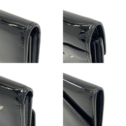 MaisonMargiela logo Bifold Wallet with Coin Pocket Enamel Ladies [Used]
