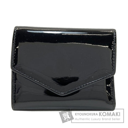MaisonMargiela logo Bifold Wallet with Coin Pocket Enamel Ladies [Used]