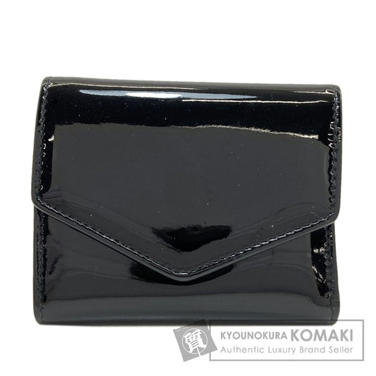 MaisonMargiela logo Bifold Wallet with Coin Pocket Enamel Ladies [Used]