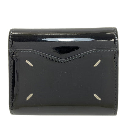 MaisonMargiela logo Bifold Wallet with Coin Pocket Enamel Ladies [Used]