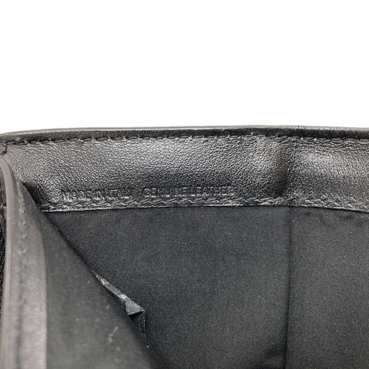MaisonMargiela logo Bifold Wallet with Coin Pocket Enamel Ladies [Used]